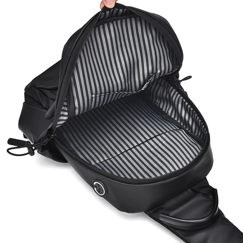 Sleek Water-Resistant Sling Backpack