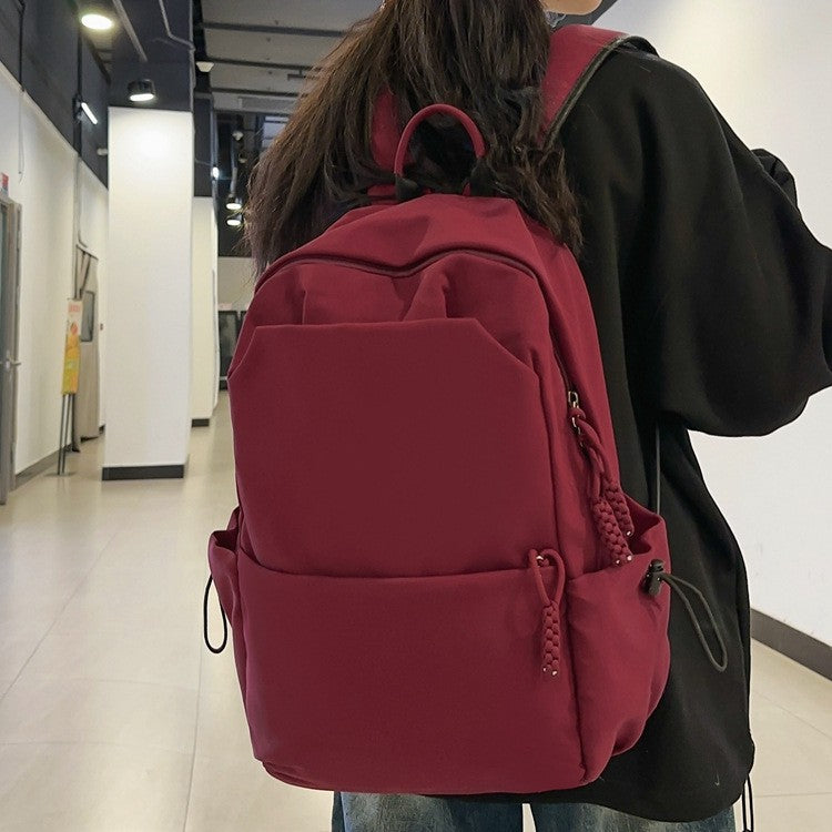 Backpack with sophisticated storage and durable design