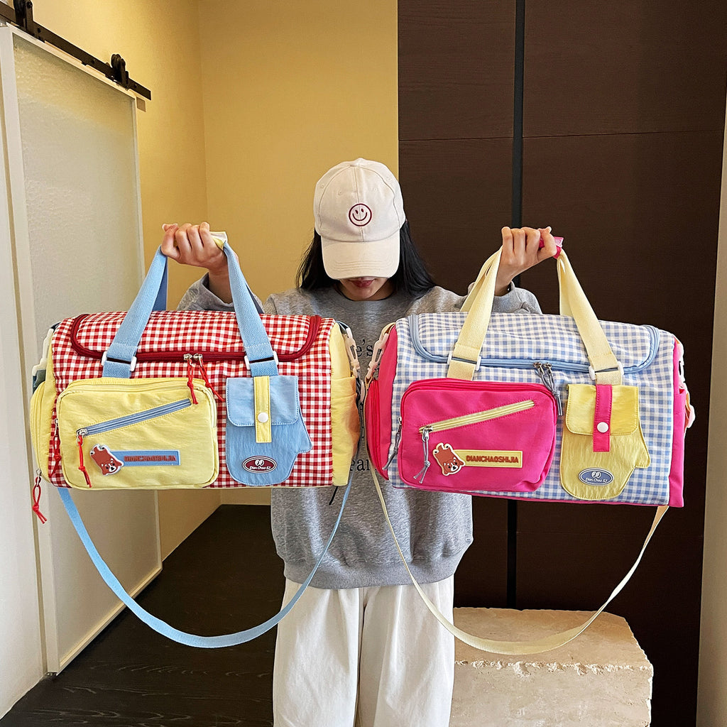 Multi-Pocket Sports Travel Duffle