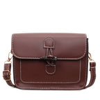 WoStructured Leather Crossbody Bag