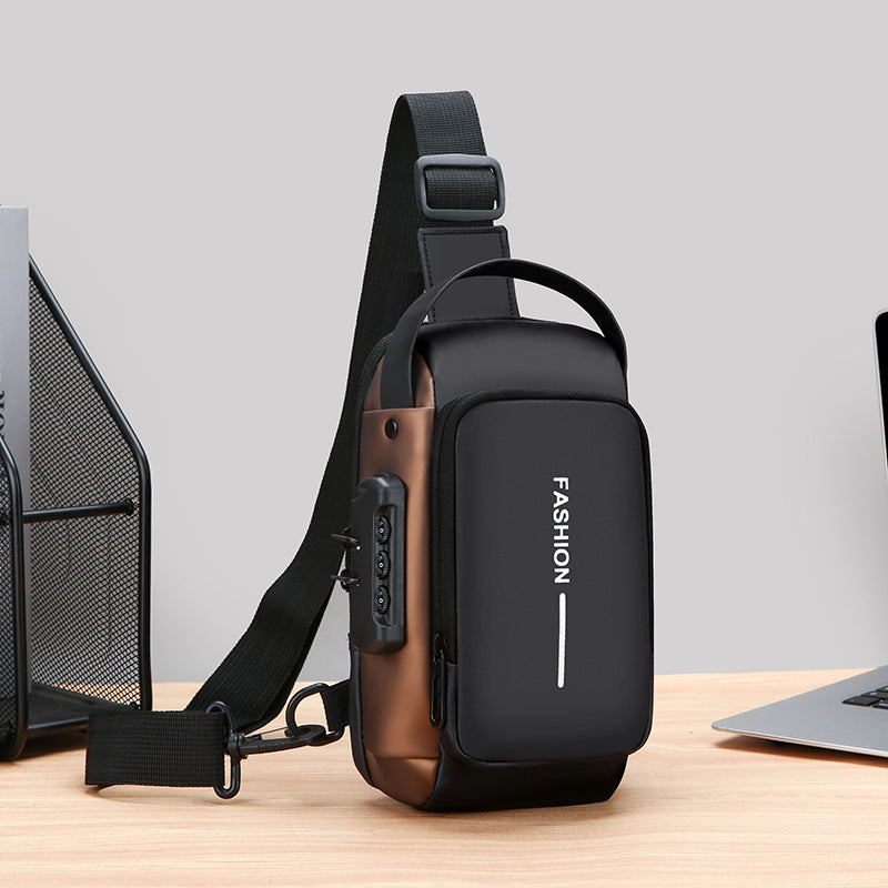 Water-Resistant Fashion Sling Bag