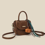 Women's mini handbag with playful detail and high-quality faux leather