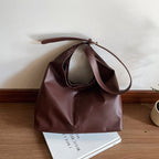 WoSpacious Soft Leather Hobo Bag