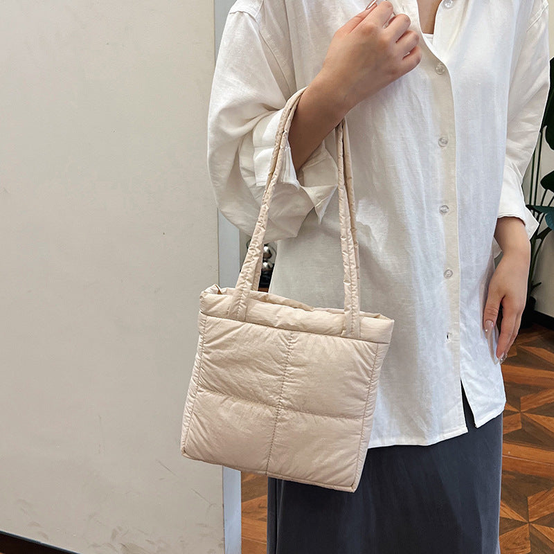 Stylish Quilted Tote Bag Calm Wears