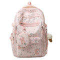 Playful Star-Printed School Backpack