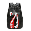 Shark-Graphic Casual Backpack