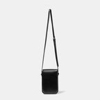 Compact Leather Crossbody Pouch Calm Wears