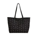 Quilted Tote Bag with Pattern