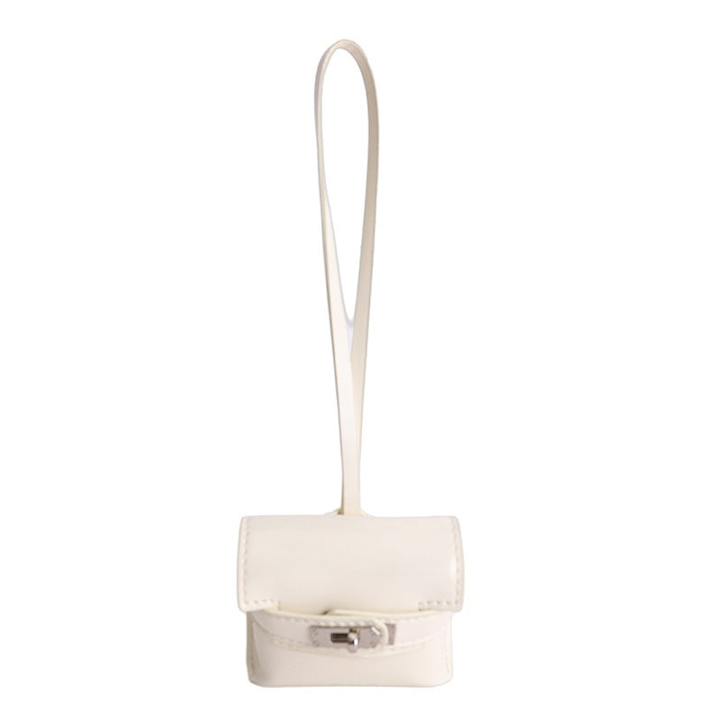 Ladies mini handbag made of high-quality artificial leather with playful closure-https://detail.1688.com/offer/1035477171862.html-Calm Wears-White-nothing-Calm Wears