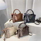 Elegant Bow Accent Handbag