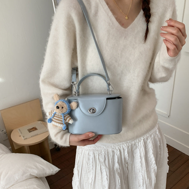 Women’s mini handbag with cute animal pendant-https://detail.1688.com/offer/1013354475175.html-Calm Wears-Blue-Size: With pendant-Calm Wears