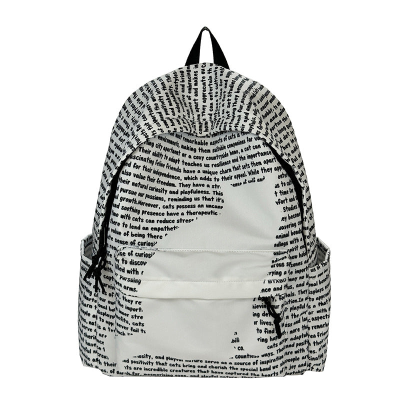 Backpack with Unique Design and Multifunctional Compartments
