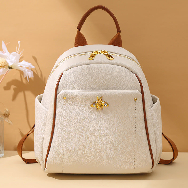 Chic Textured Mini Backpack