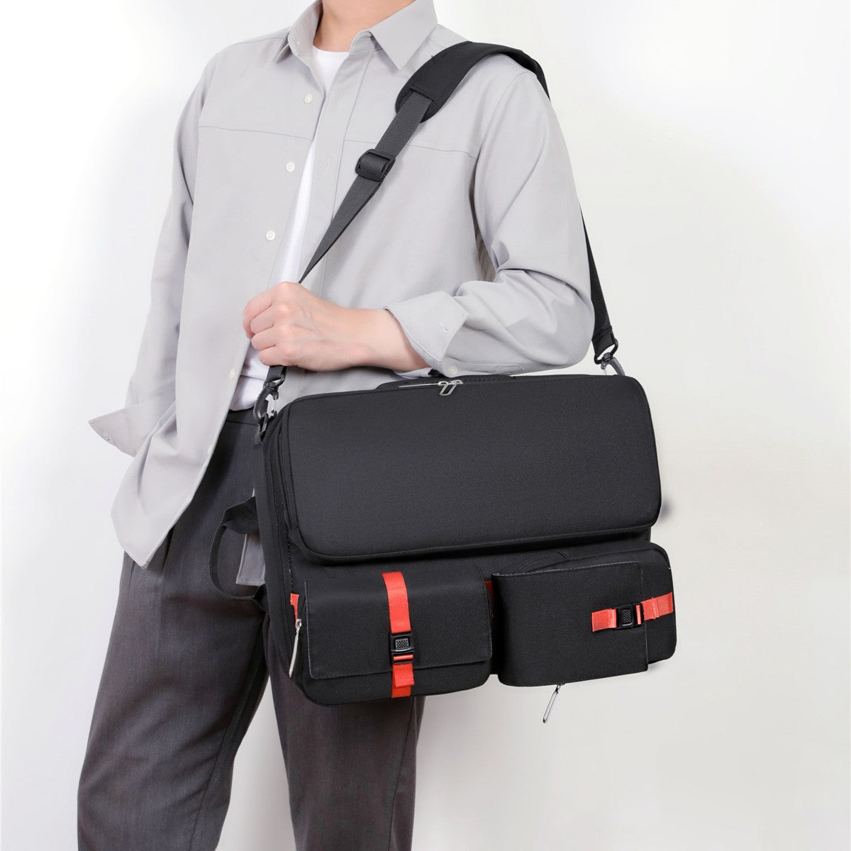 Modular Travel Backpack with Detachable Pouches Calm Wears