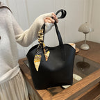 WoChic Designer Tote Bag with Stylish Scarf