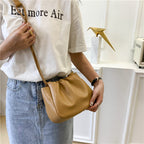 Chic Pleated Handheld Bag