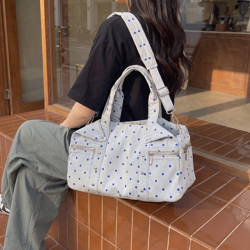 Polka Dot Weekend Duffle Bag