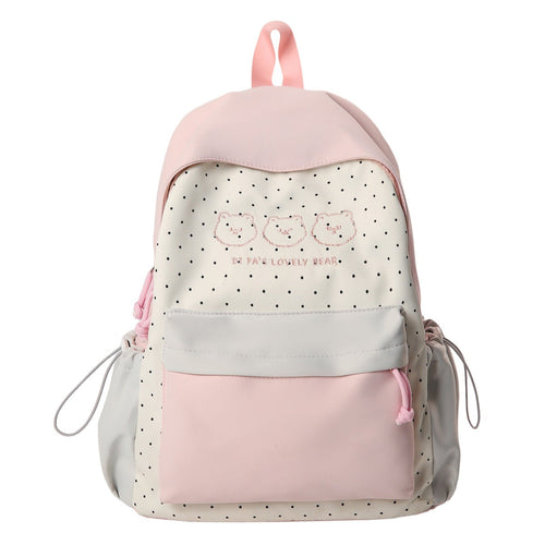 Cute Animal-Themed Student School Backpack-https://detail.1688.com/offer/992214121987.html-Calm Wears-Pink-Calm Wears