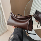Women's elegant shoulder bag with modern, curved design-https://detail.1688.com/offer/1001779727982.html-Calm Wears-Gray-nothing-Calm Wears