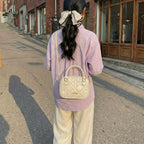 WoQuilted Mini Satchel Bag