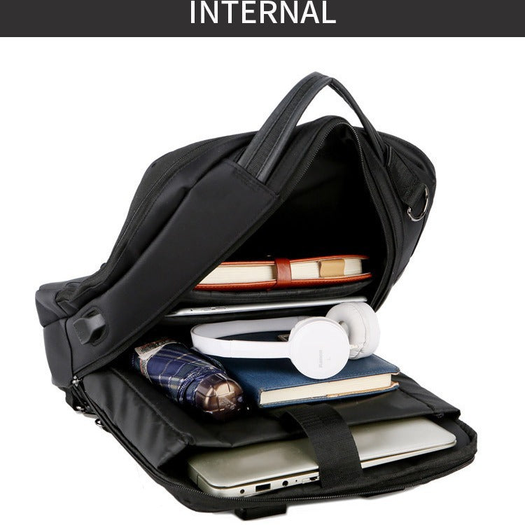 Tech-Integrated Charging Backpack
