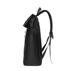 Urban Backpack with Modern Fold Closure and Versatile Compartments