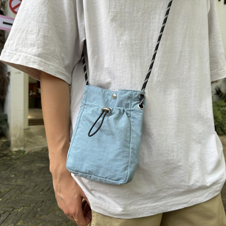 Mini Drawstring Crossbody Bag