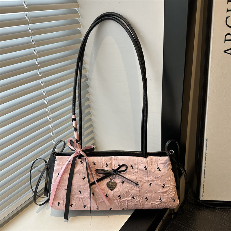 Charming Bow Detail Mini Handbag