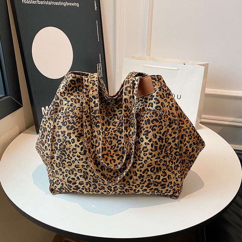 Trendy Large Capacity Utility Tote Bag