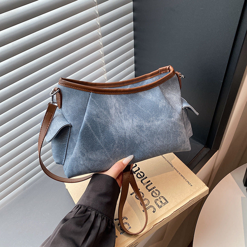 WoStylish Denim Bucket Bag