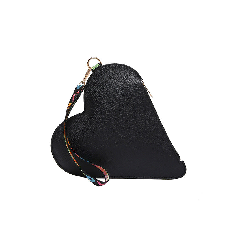 WoHeart-Shaped Compact Handbag