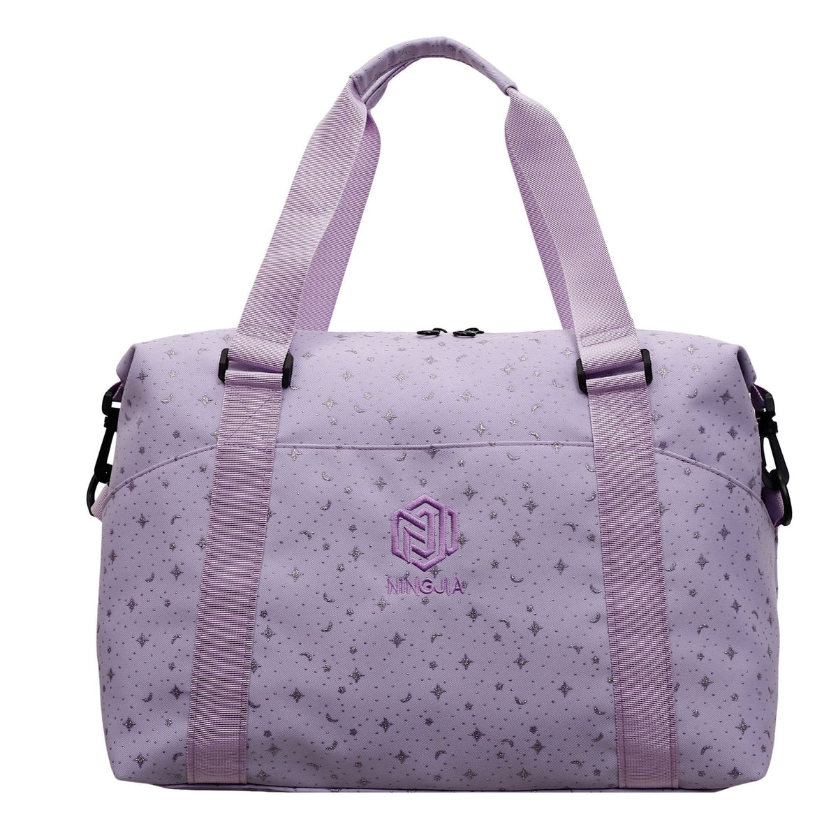 Color Block Weekender Duffle Bag