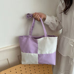 WoSpacious Geometric Design Tote Bag