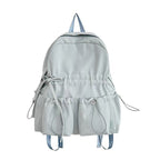 City backpack with innovative compartment system and adjustable carrying straps