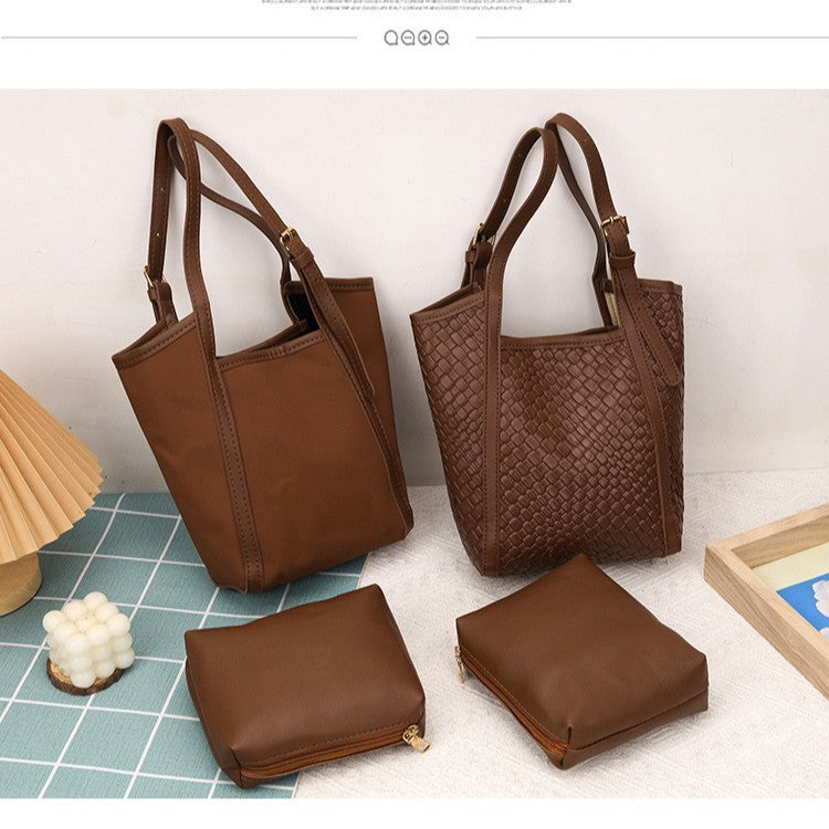 Minimalist Zip-Top Handbag
