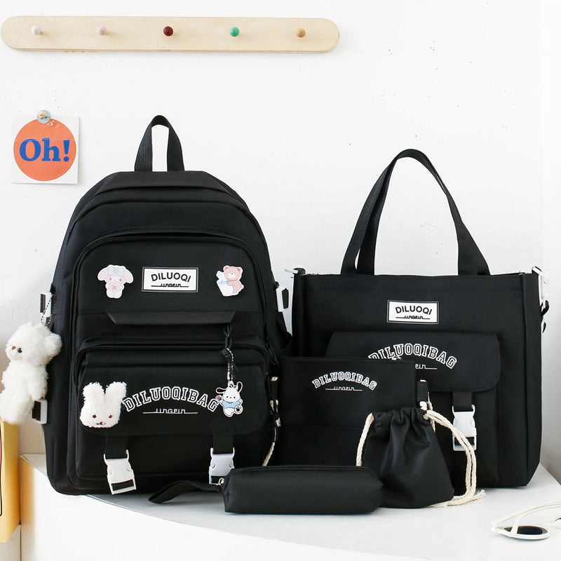 Versatile All-in-One School Backpack and Tote Set