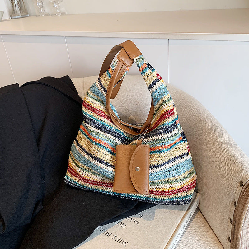 Colorful shoulder bag made of cotton with a practical additional pocket-taschenschmied20260417-Calm Wears-Color-Calm Wears