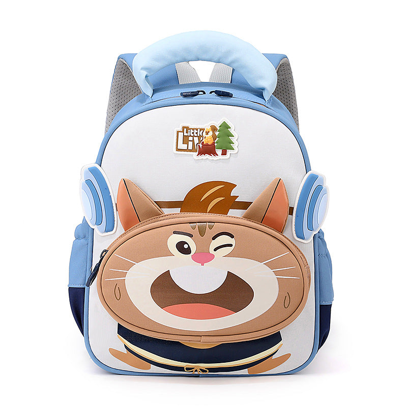 Children's Cartoon-Themed School Backpack-https://detail.1688.com/offer/1066220122335.html-Calm Wears-Blue-Calm Wears