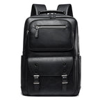 Stylish Multi-Purpose Leather Backpack Calm Wears