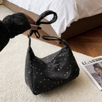 Trendy Celestial Print Shoulder Bag