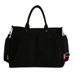 Corduroy Multi-Pocket Tote Bag