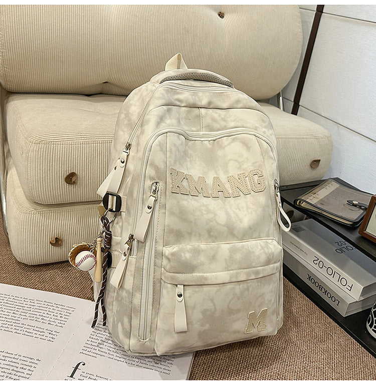 Versatile Urban School Backpack-https://detail.1688.com/offer/1046970941686.html-Calm Wears-White-Calm Wears