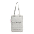 Structured Quilted Laptop Tote Bag