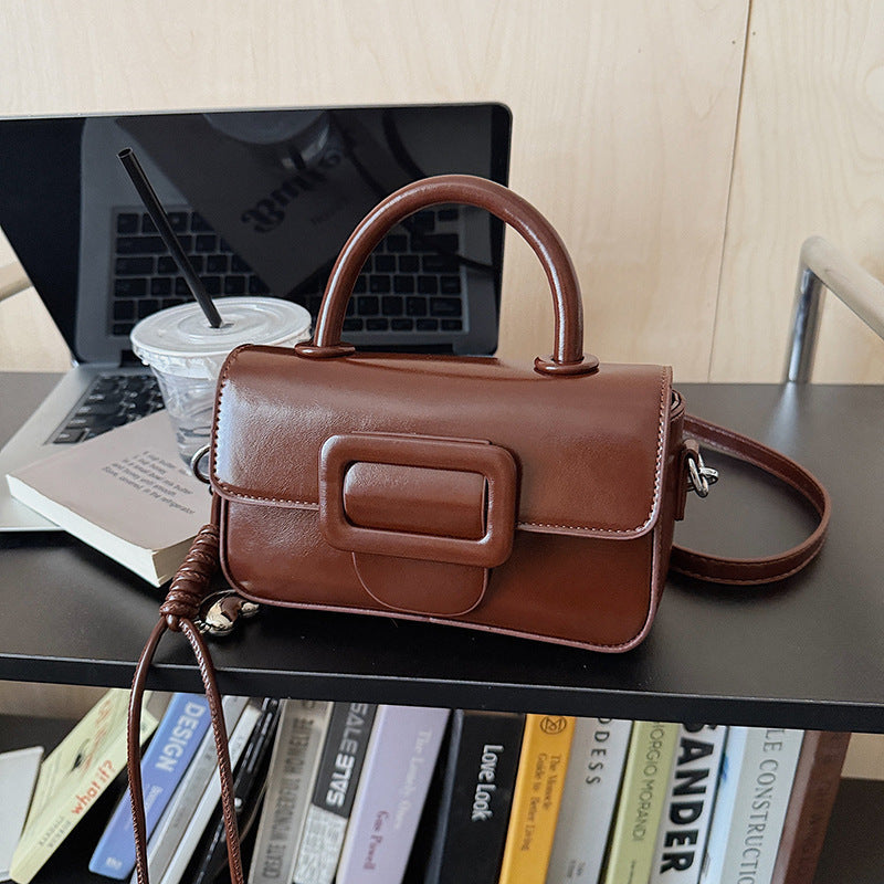 Women’s mini handbag with detachable shoulder strap and modern design