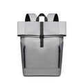 Urban Backpack with Modern Fold Closure and Versatile Compartments