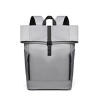 Urban Backpack with Modern Fold Closure and Versatile Compartments
