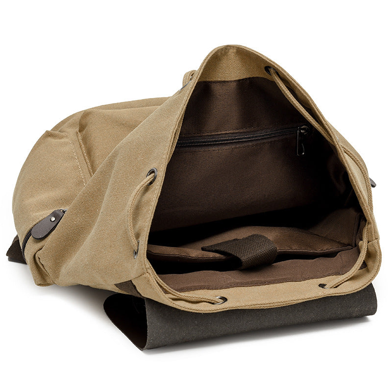 Vintage Canvas Rucksack