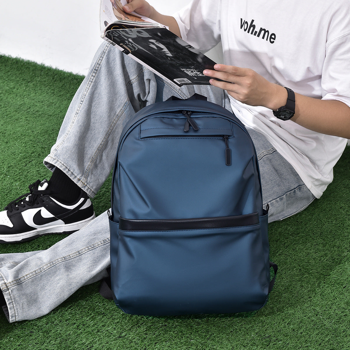 Water-Resistant Slim Daypack