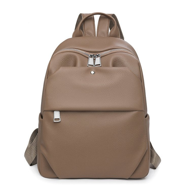 Premium Leather Laptop Backpack Calm Wears