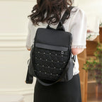Elegant Quilted Backpack